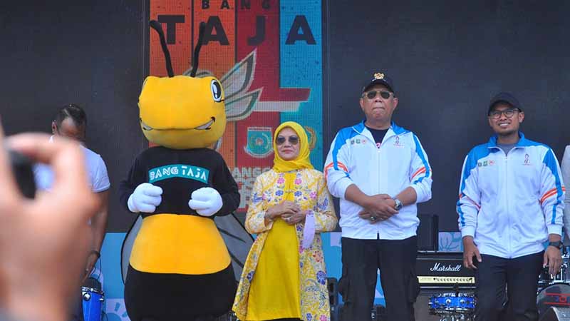 Kirab Api Porprov VI Banten 2022 di Kota Tangsel (12)
